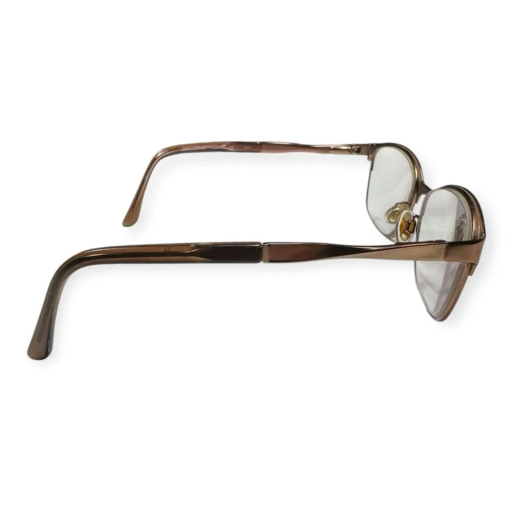 Altair Genesis Glasses‎ G5050 Eyeglasses Full Rim Gold/Brown Frame 53-16-135mm